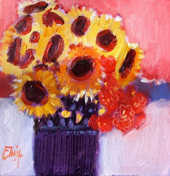 'Sunflowers' by artist Ian Elliot